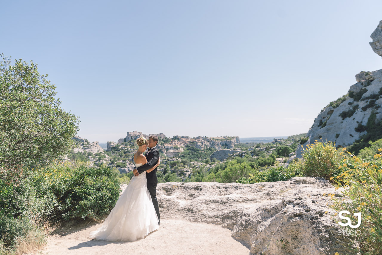 Mariage au Mas des Thyms et Baux de Provence